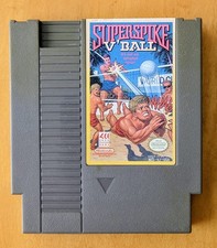 FOUR PLAYER 1985 Edition SUPERSPIKE Volleyball Game for NES 