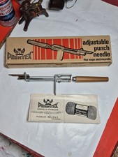 Phentex Vintage Adjustable Punch Needle Manual Punch Needle Tool With Box