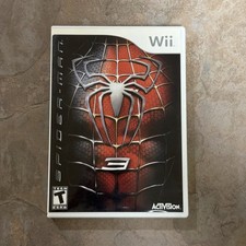Spider-Man 3 (Nintendo Wii, 2007) Video Game - CIB Complete Manual