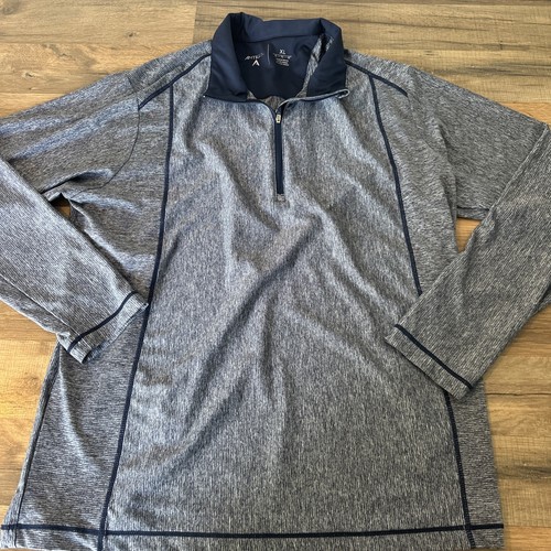 Men’s Long Sleeve XL Lot Of 3 Beige Hoodie Navy Zip Jacket Antigua 1/4 Zip - Picture 11 of 12