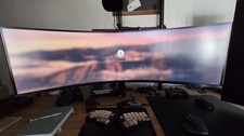 Samsung Odyssey G9 49  DQHD 240Hz 1ms Curved Gaming Monitor LS49CG950ENXZA