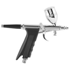 Gravity Spray Gun Airbrush 0.3mm 0.5mm 0.8mm Nossles Cups Set Kit  