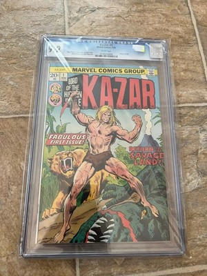 KA-ZAR #1 CGC 9.2 White Pages