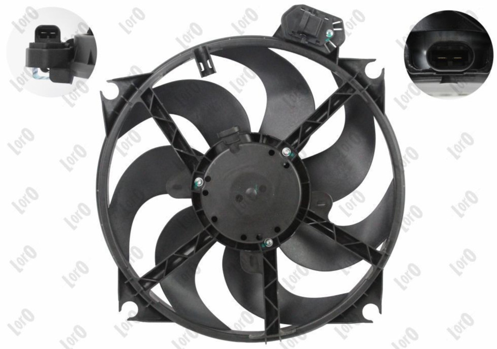 Ventilateur de refroidissement moteur pour Renault Megane 3 et Grand Scenic III
