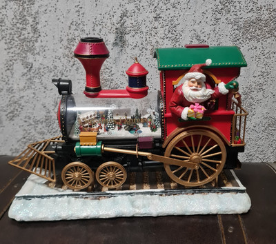 XL Christmas Express Weihnachtslok - Dorf mit Lichter - Musik & Geräusche usw.