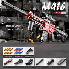 M416 Toy Gun Rifle Sniper Pistol Blaster Soft Bullet Launcher - NEW