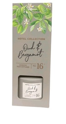Hotel Collection Oud & Bergamot No.16 Reed Diffuser 100ml - LuxuryHome Fragrance