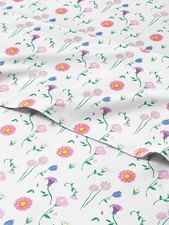 Kids Twin Sheet Set, 3 Piece, Pink Flower, Floral Themed Bedding, Ultra-Soft