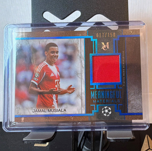 Topps Museum UEFA UCC 2025/26 Jamal Musiala Bayern MM-JM Relic /150