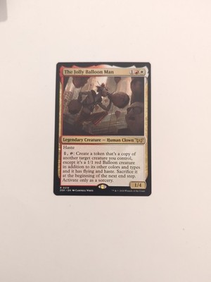 The Jolly Balloon Man Duskmourn: House of Horror Regular NM MTG