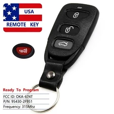 For KIA SPECTRA 2007-09 keyless entry remote fob transmitter clicker OSLOKA-674T