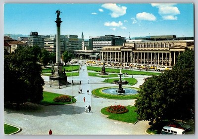 Postcard - Stuttgart Schlossplatz