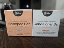 The Earthling Co. Shampoo & Conditioner Bar vanilla coconut fast shipping.