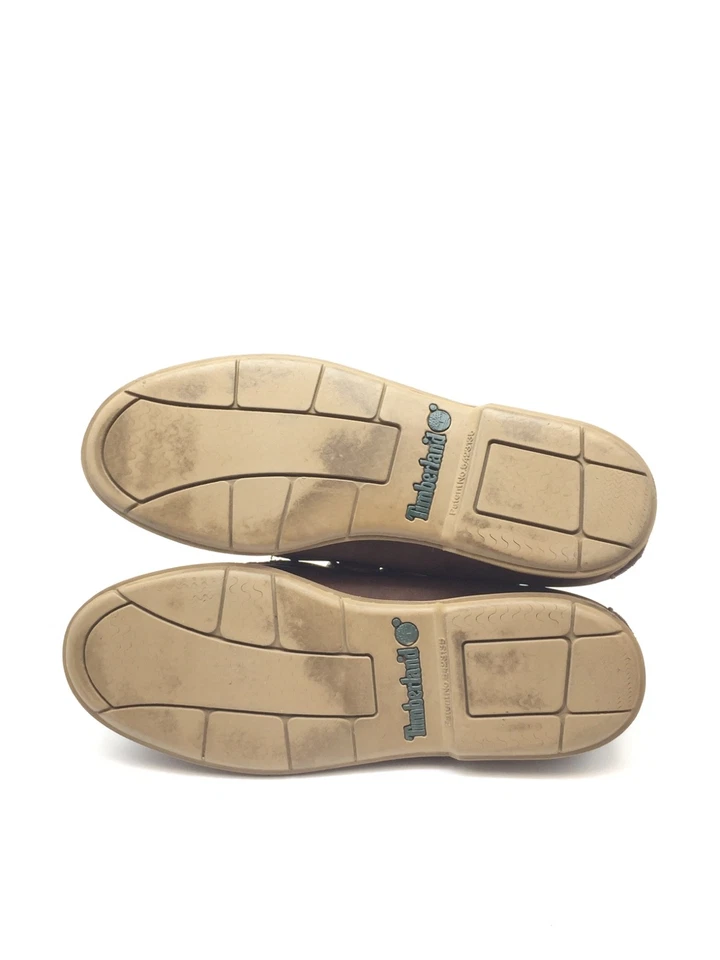 TIMBERLAND Botas De Cuero Marrón Para Hombre T.44 US.10 UK.9,5 - Imagen 3 de 4