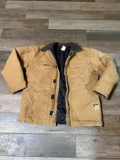 Wear Guard Canvas Work Chore Coat Jacket Mens  Large Tough Clothes Rough  Work