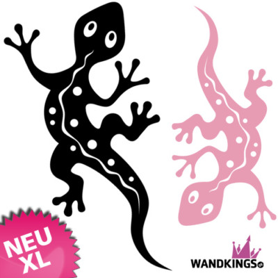 Wandtattoo Gecko - Leguan - Gekko - Reptil - NEU!  W17 