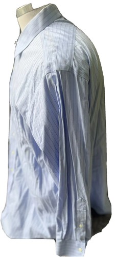Brooks Brothers Non Iron Cotton Button Front Dress Shirt Mens 18-4/5 - Imagen 5 de 6