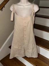 She + Sky Romper Jumper Adjustable Straps Pockets Khaki XL 1X NWOT New ❤️271