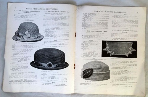 FANCY NEEDLEWORK ILLUSTRATED. c.1920 MAGAZINE VOL. 4 n.42 WAR HEROES PASTIMES - Picture 3 of 7