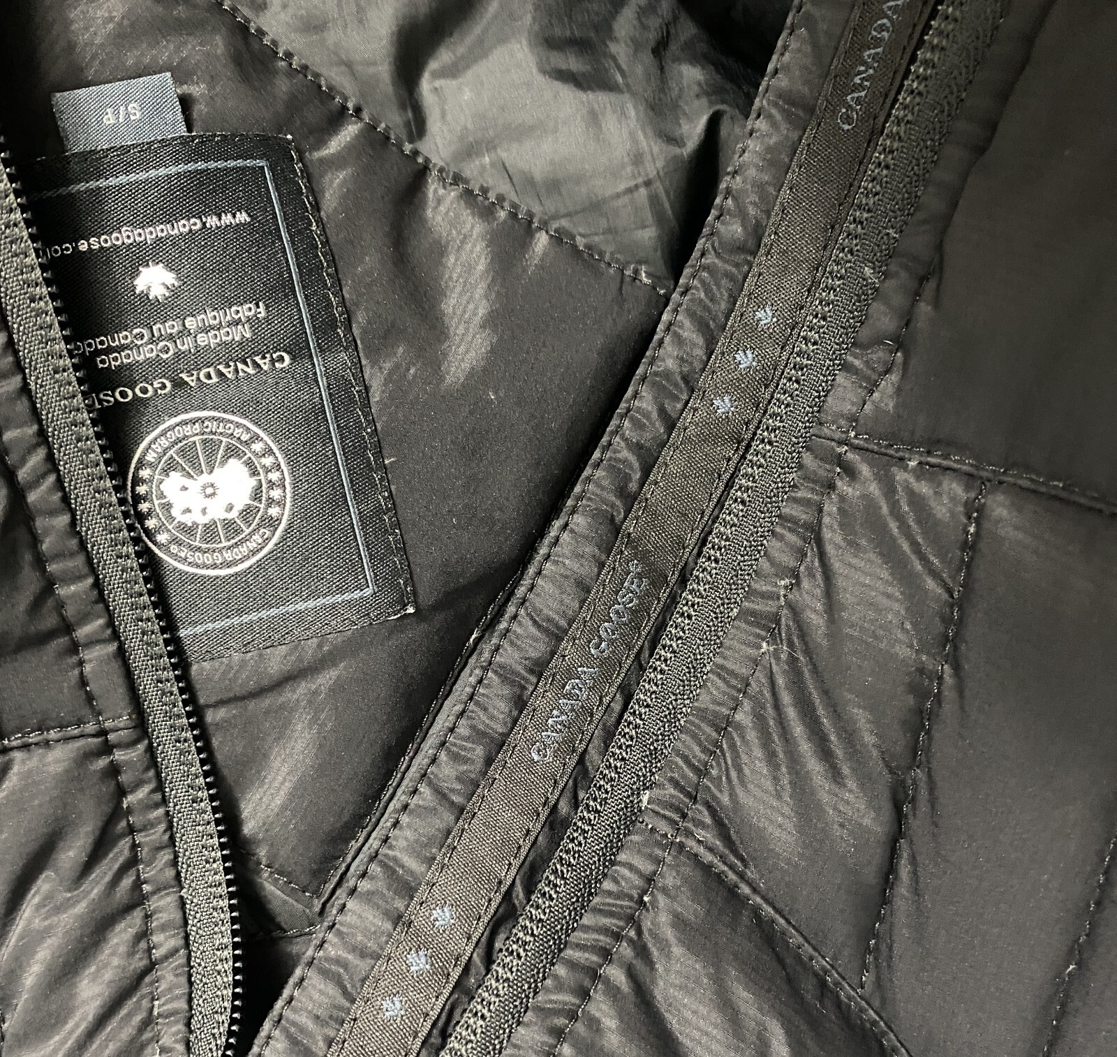 Men's Canada Goose Black Label Brookvale Down Jacket Puffer Size S eBay