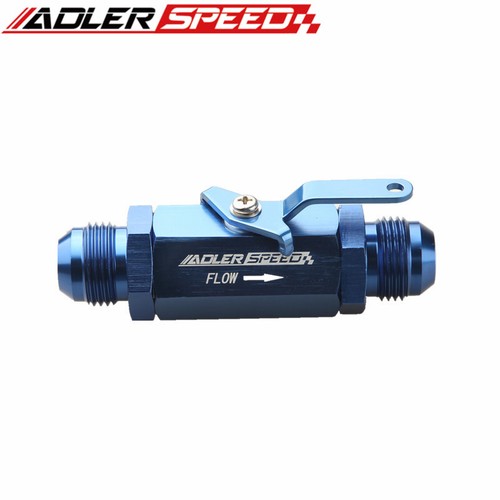 ADLERSPEED AN4 AN6 AN8 AN10 AN12 AN16 Fuel Shut Off Valve Fitting Aluminum - Picture 6 of 11