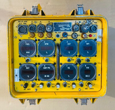 GE General electric A-2258 G704 Test Set Engine Operation -Not Tested