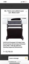HP DesignJet printer 510 CAD Document Printer