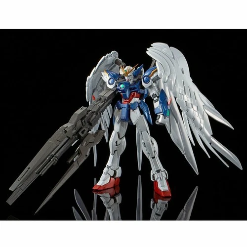 P-Bandai RG 1/144 Wing Gundam Zero EW & Drei Zwerg [Titanium Finish] US