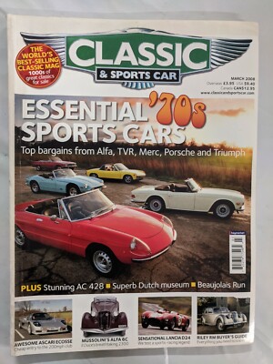 CLASSIC & SPORTSCAR 2008 MAR - M191 | eBay