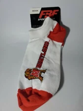 Maryland Terrapins Socks Size Medium 5-10 No Show 