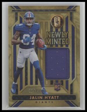 2023 Panini Gold Standard Newly Minted Memorabilia #NM-15 Jalin Hyatt /399