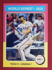 2024 Topps Heritage #464 Marcus Semien Texas Rangers