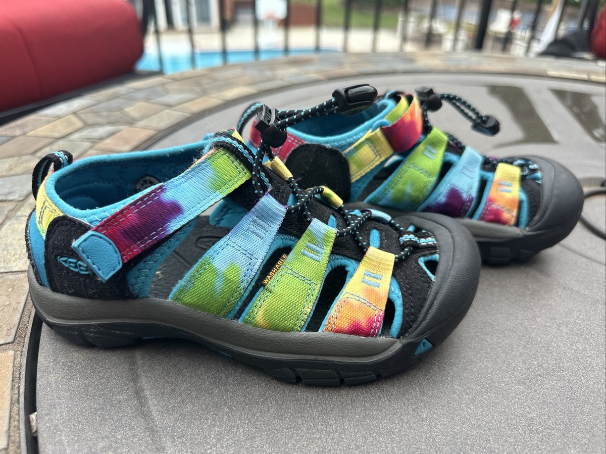 Keen Kids Rainbow Adventure Sandals Size 13 Unisex Kids Youth Rainbow Keen Multicolor Hiking  main image 4