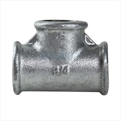 Temperguss Fitting T-Stück 1 1/4'' DN32 Abzweig Abzweigung T-Verbinder Y-Stück