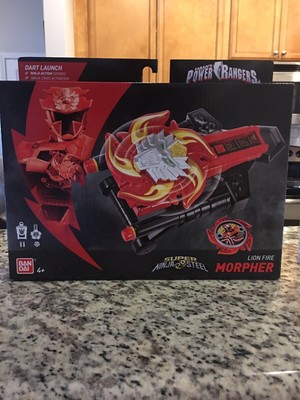 power rangers super ninja steel lion fire morpher