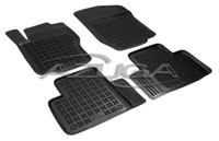3D Gummi-FußMatten FüR Mercedes Ml M-Klasse W164 8/2005-10/2011 Hohe Gummimatten