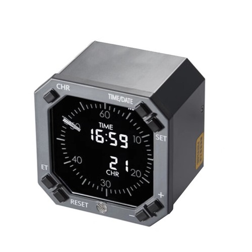 Boeing 737 Flight Simulator Aviation Instrument Alarm Clock Bluetooth Speaker - 第 1/9 張圖片