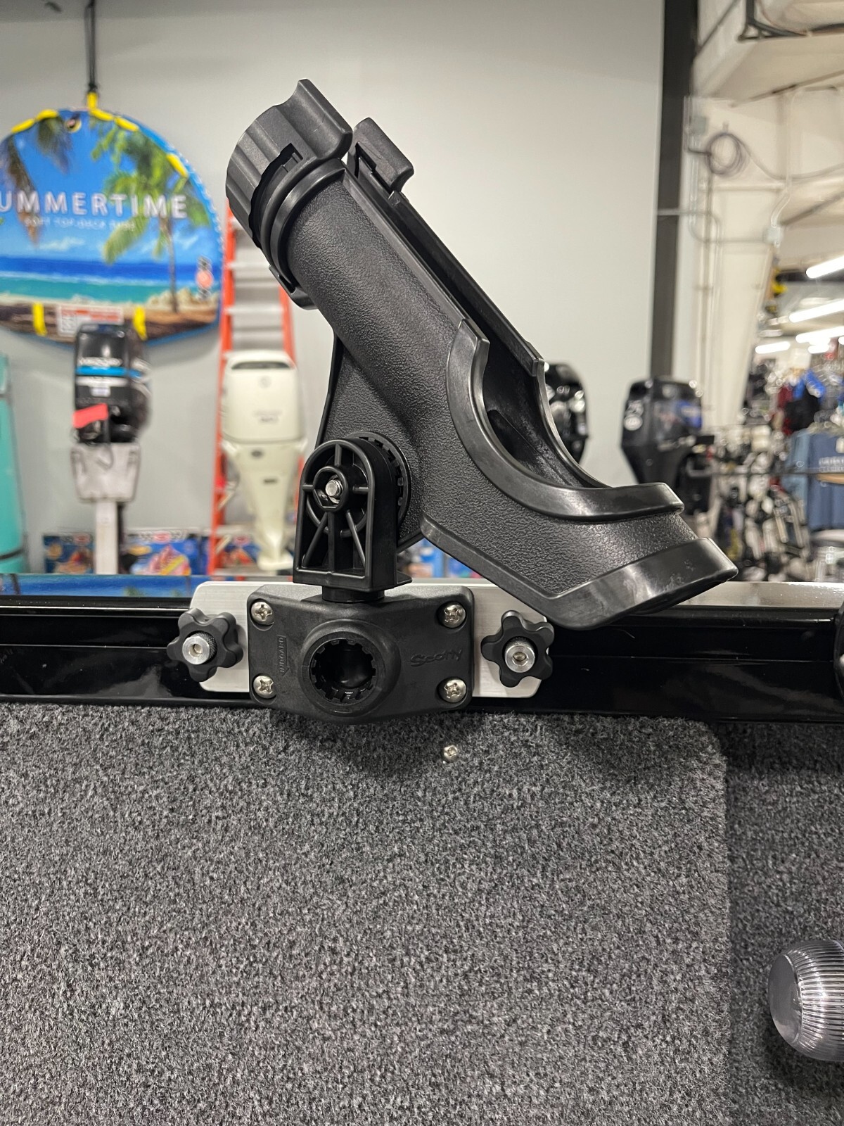 6 pk Rod Holder Mount Bracket Fits Crestliner boats with SureMount