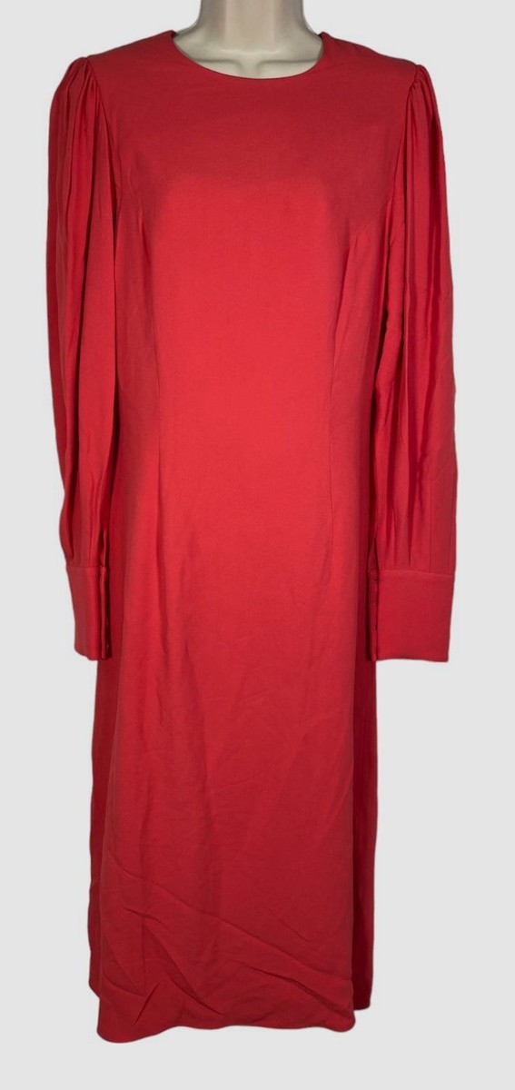 andrew gn red dress Mid-length dress