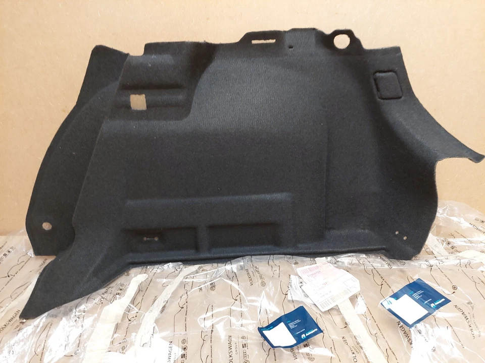 Tapicería de tarjeta maletero derecho Seat Leon 5F 2013-2020 5F0867428GCA9 genuina Foto 3 de 4