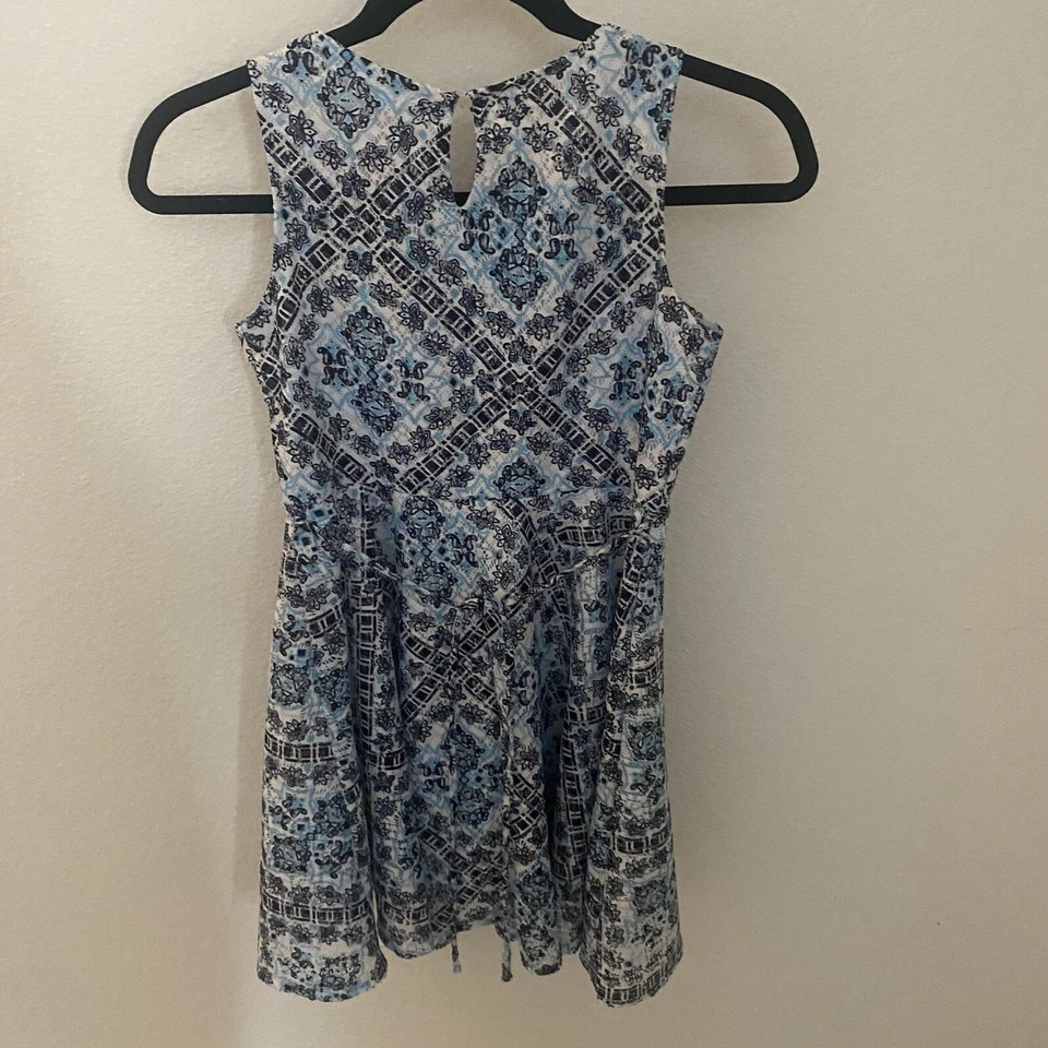 Девочка справедливость без рукавов Summer отверстие с подкладкой платье размер 12 - Изображение 3 из 4