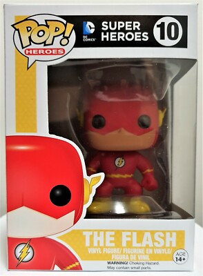 Funko Pop The Flash 10 Super Heroes DC Comics Vinyl Figure | eBay