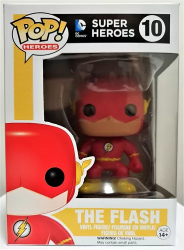 Funko Pop The Flash # 10 Super Heroes DC Comics Vinyl Figure New