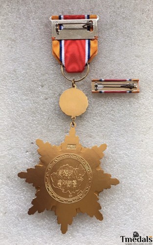 Boxed Chinese CHINA REPUBLIC Order of Victory against Aggression Japan 1945 rare - Picture 2 of 9