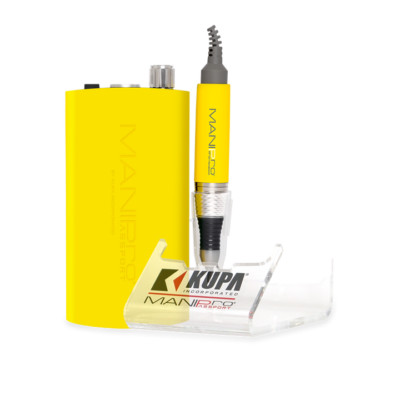 Kupa ManiPro Passport Complete Set Portable Hollywood Yellow Limited + Cradle