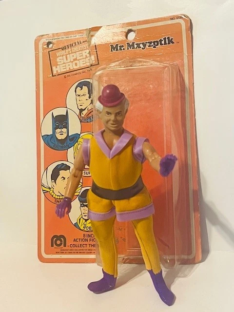 Figura Mr Mxyzptlk Mego 1978 de colección juguete DC Comics tarjeta superhéroes muñeca 8" BMC1 Foto 2 de 4