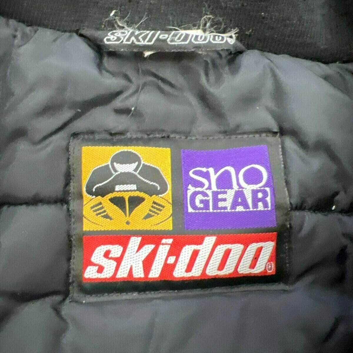 00's y2k ski-doo スノーモービル レーシングジャケット Vintage 90s Y2K Ski-doo Jacket Snowmobile Bombardier Bomber