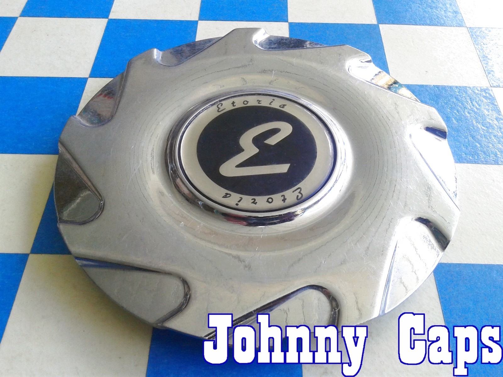 ETORIA Wheels 42 Chrome Center Caps COP07D Custom Wheel Cap 1-PC