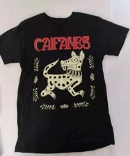 Collection Caifanes Band Tour Black Short Sleeve S to 5XL T-shirt MD195