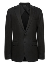 Gap Classic Girlfriend Blazer in Ponte, Size 2 True Black